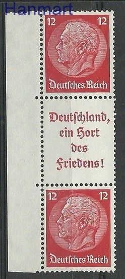 Znaczek Deutsches Reich / III Rzesza 1939 Mi s 146 Czyste **