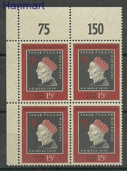 Znaczek Saara 1959 Mi 445 Czyste **