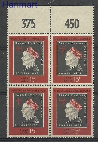 Znaczek Saara 1959 Mi 445 Czyste **
