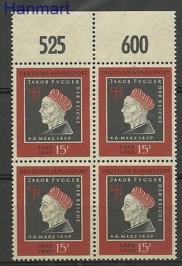 Znaczek Saara 1959 Mi 445 Czyste **