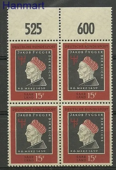Znaczek Saara 1959 Mi 445 Czyste **