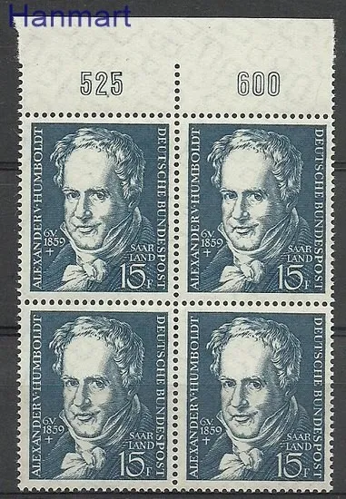 Znaczek Saara 1959 Mi 448 Czyste **