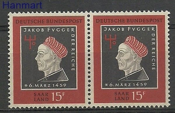 Znaczek Saara 1959 Mi par 445 Czyste **
