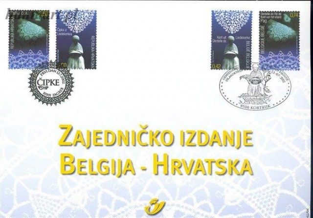 Znaczek Belgia 2002 Mi 3143-3144 Stemplowane