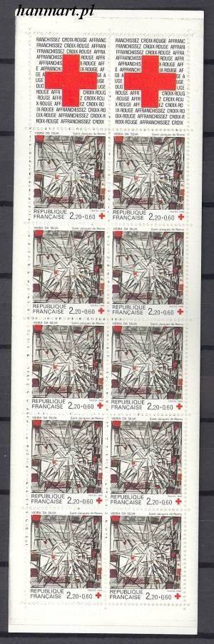 Znaczek Francja 1986 Mi mh 6 Czyste **