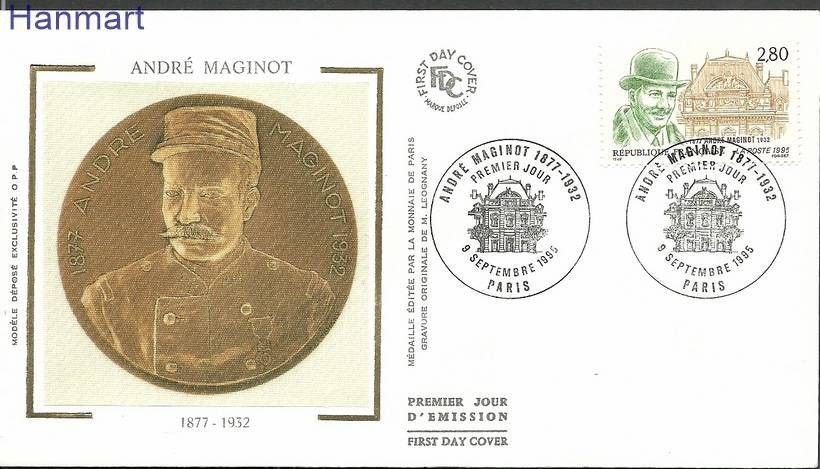 Znaczek Francja 1995 Mi S3108 FDC