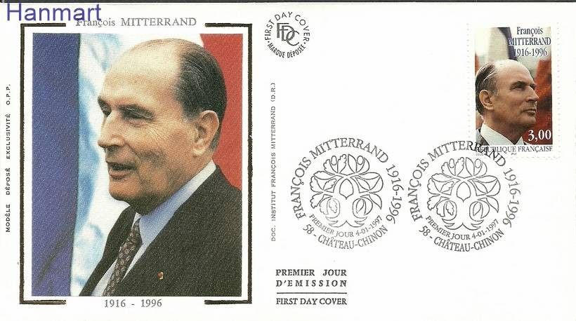 Znaczek Francja 1997 Mi S3185 FDC