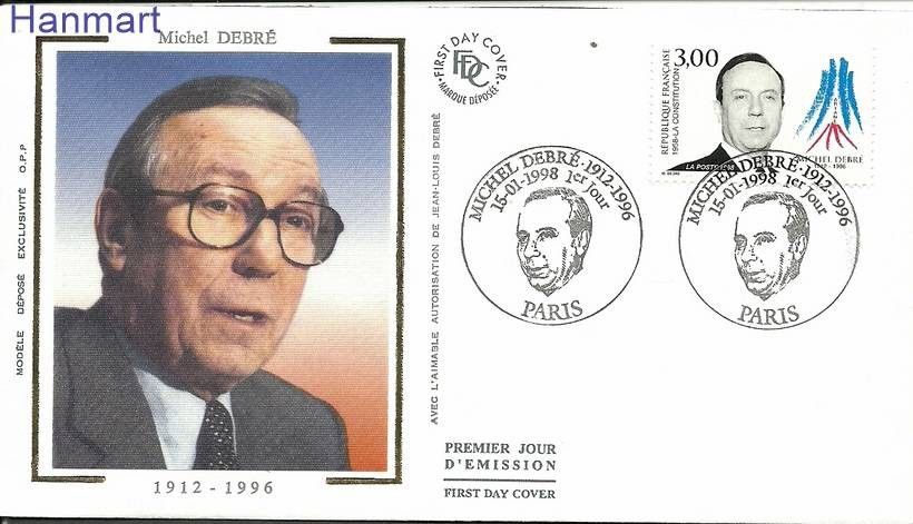 Znaczek Francja 1998 Mi S3269 FDC