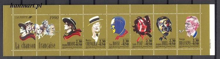 Znaczek Francja 1990 Mi mh 21 Czyste **