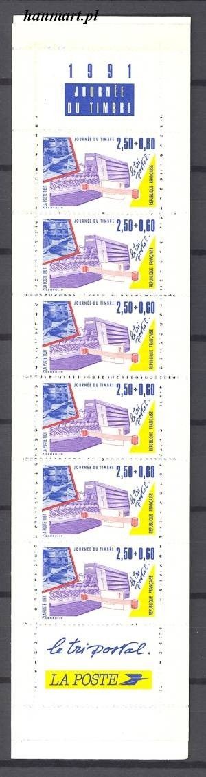 Znaczek Francja 1991 Mi mh 24 Czyste **