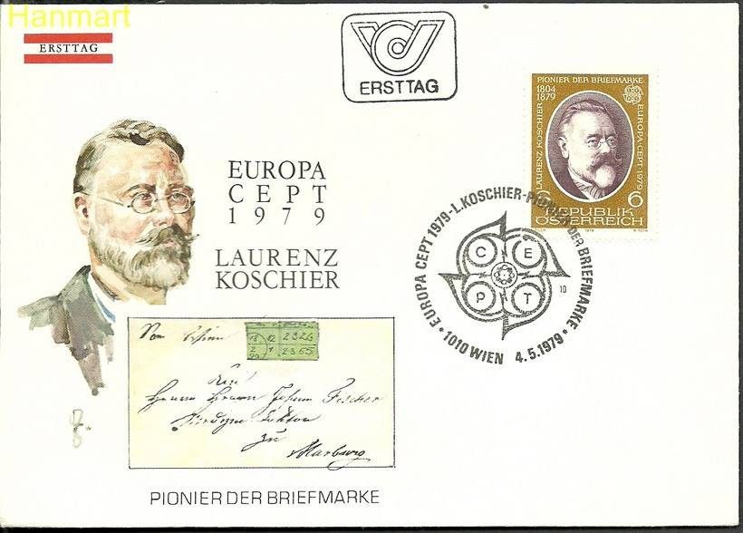 Znaczek Austria 1979 Mi 1608 FDC