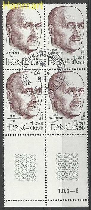 Znaczek Francja 1980 Mi marvie2198 Stemplowane