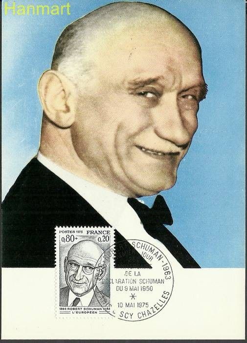Znaczek Francja 1975 Mi 1918 Karta Max