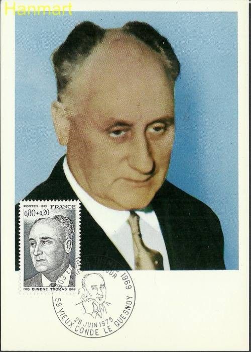 Znaczek Francja 1975 Mi 1929 Karta Max