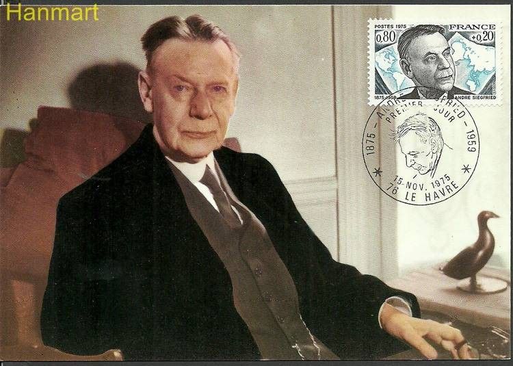 Znaczek Francja 1975 Mi 1940b Karta Max