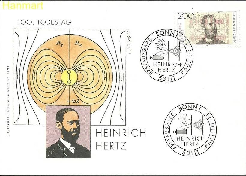 Znaczek Niemcy 1994 Mi 1710 FDC