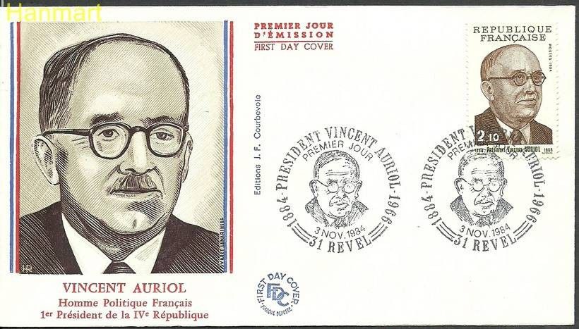 Znaczek Francja 1984 Mi 2471 FDC