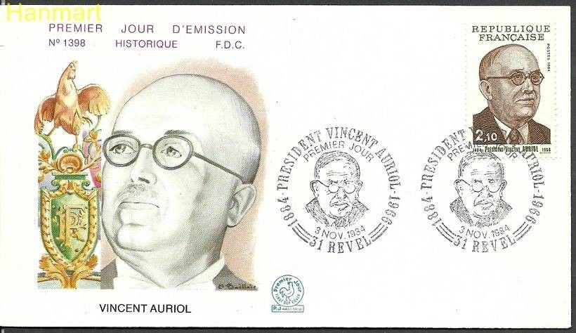 Francja 1984 Mi 2471 FDC