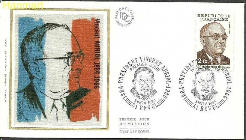 Znaczek Francja 1984 Mi 2471 FDC