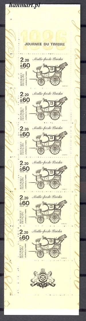 Znaczek Francja 1986 Mi mh 5 Czyste **