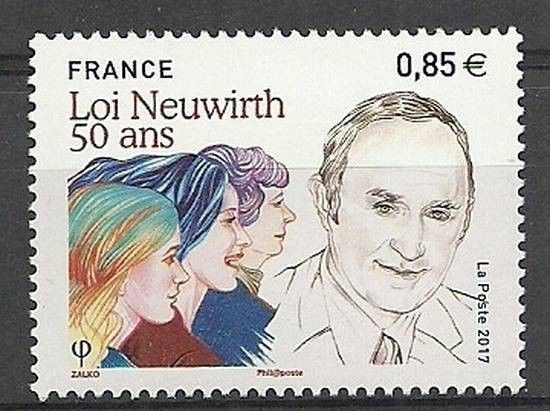 Znaczek Francja 2017 Mi 6679 Czyste **