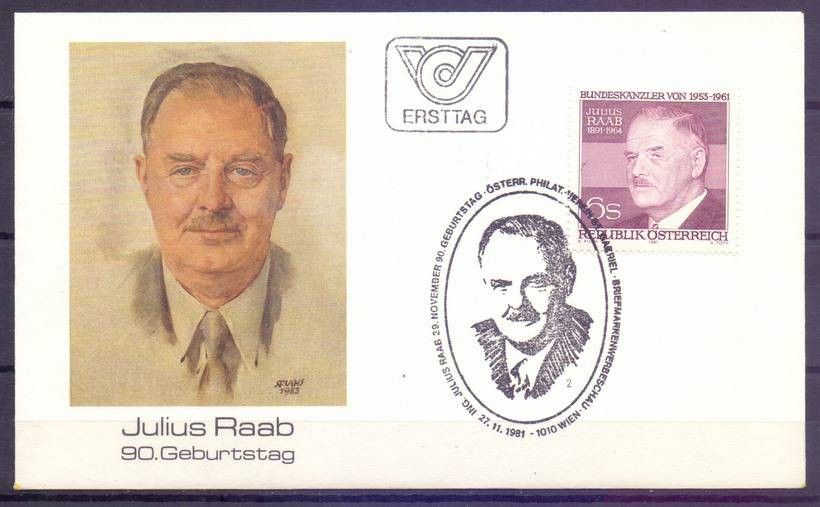Znaczek Austria 1981 Mi 1690 FDC