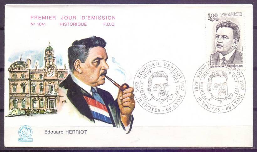 Znaczek Francja 1977 Mi 2049 FDC