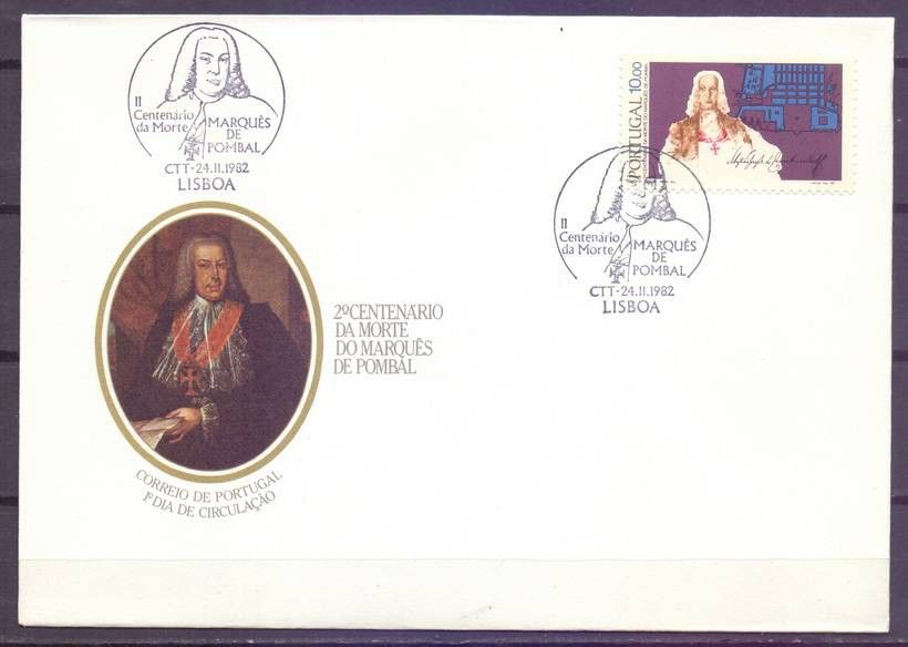 Znaczek Portugalia 1982 Mi 1581 FDC