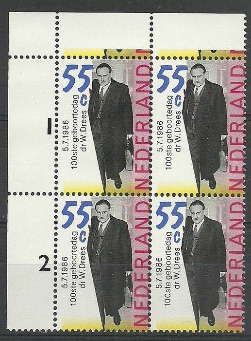 Znaczek Holandia 1986 Mi 1299 Czyste **