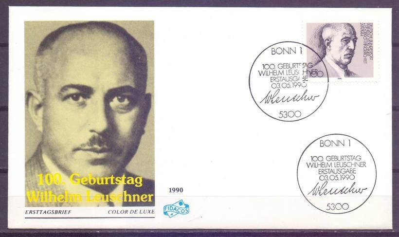 Znaczek Niemcy 1990 Mi 1466 FDC