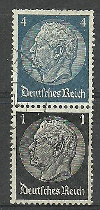 Znaczek Deutsches Reich / III Rzesza 1933 Mi 512+514 Stemplowane