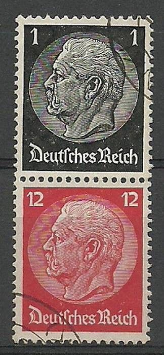 Znaczek Deutsches Reich / III Rzesza 1934 Mi 512+519 Stemplowane
