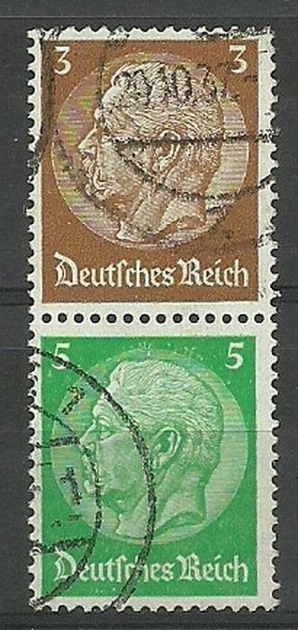 Znaczek Deutsches Reich / III Rzesza 1934 Mi 513+515 Stemplowane
