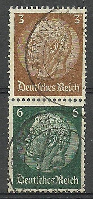 Znaczek Deutsches Reich / III Rzesza 1934 Mi 513+516 Stemplowane