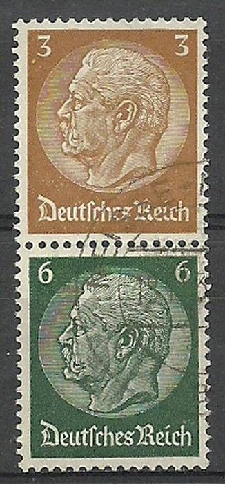 Znaczek Deutsches Reich / III Rzesza 1934 Mi 513+516 Stemplowane