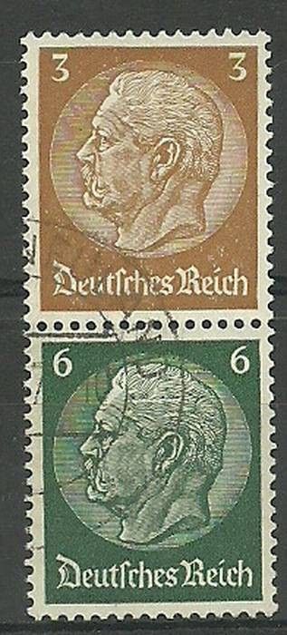 Znaczek Deutsches Reich / III Rzesza 1934 Mi 513+516 Stemplowane