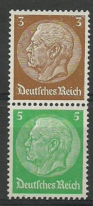 Znaczek Deutsches Reich / III Rzesza 1934 Mi 513+515 Czyste **