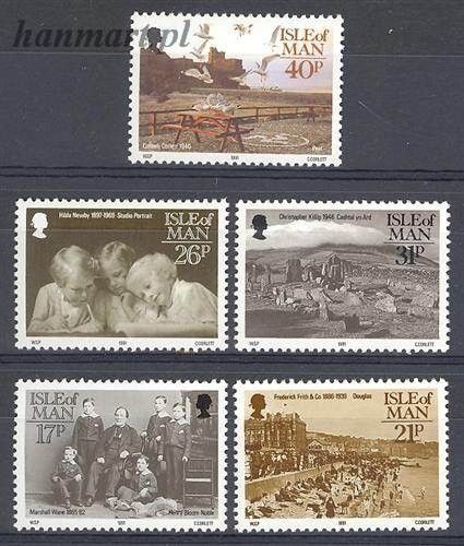 Znaczek Wyspa Man 1991 Mi 452-456 Czyste **