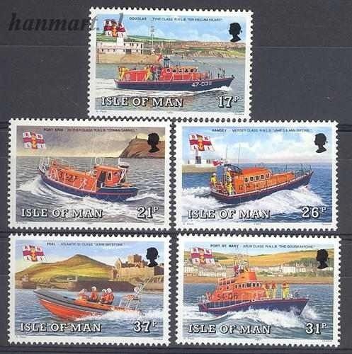Znaczek Wyspa Man 1991 Mi 459-463 Czyste **