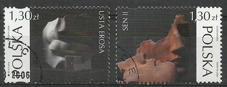 Polska 2006 Mi 4234-4235 Fi 4084-4085 Stemplowane