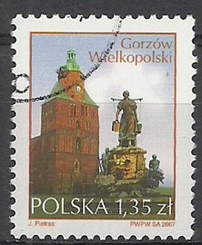 Polska 2007 Mi 4298 Fi 4148 Stemplowane