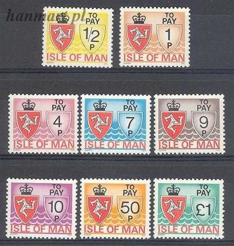 Znaczek Wyspa Man 1975 Mi por 9-16 Czyste **