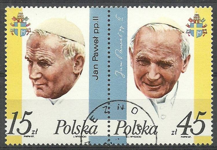 Polska 1987 Mi 3099-3100 Fi 2951-2952 Stemplowane