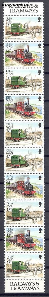 Znaczek Wyspa Man 1989 Mi 360II,357II Czyste **