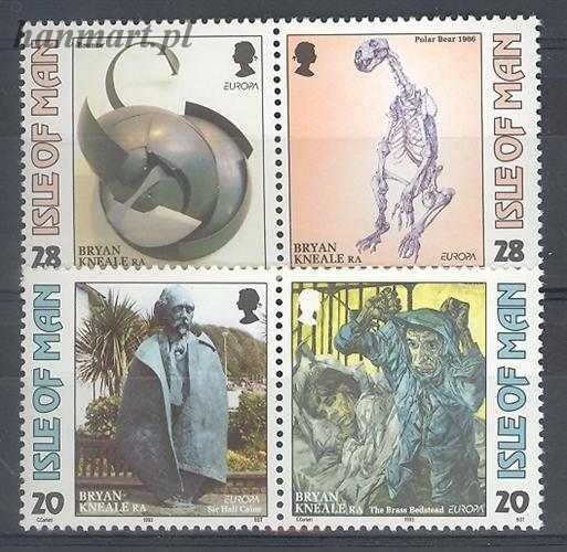 Znaczek Wyspa Man 1993 Mi 546-549 Czyste **