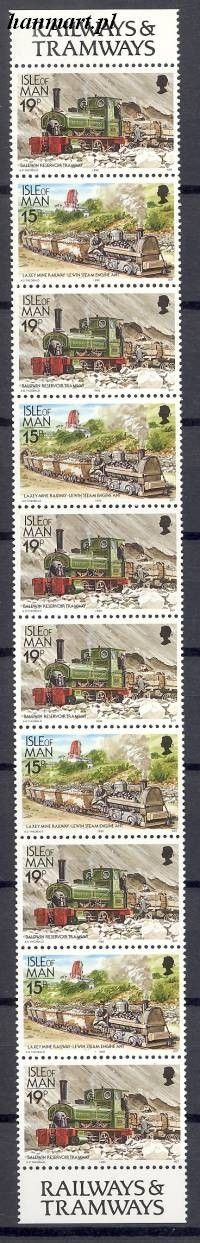 Znaczek Wyspa Man 1991 Mi 362II,358II Czyste **