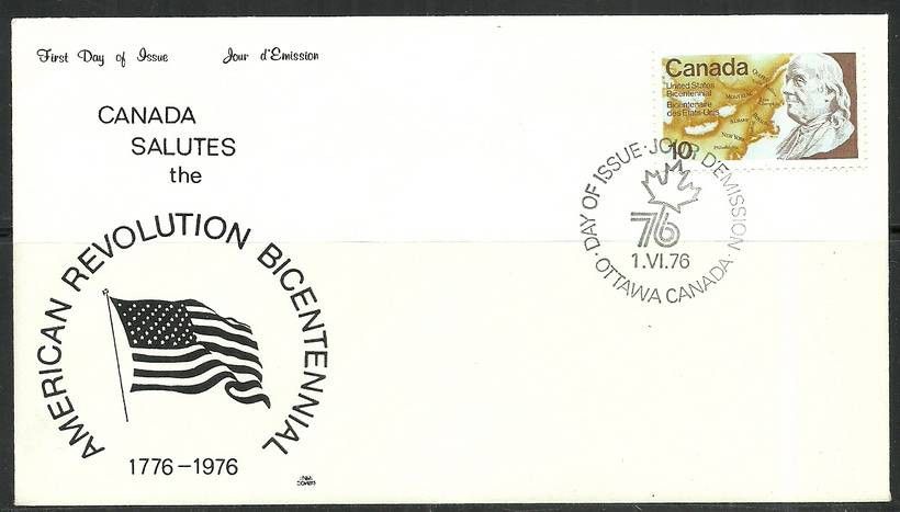 Znaczek Kanada 1976 Mi 627 FDC