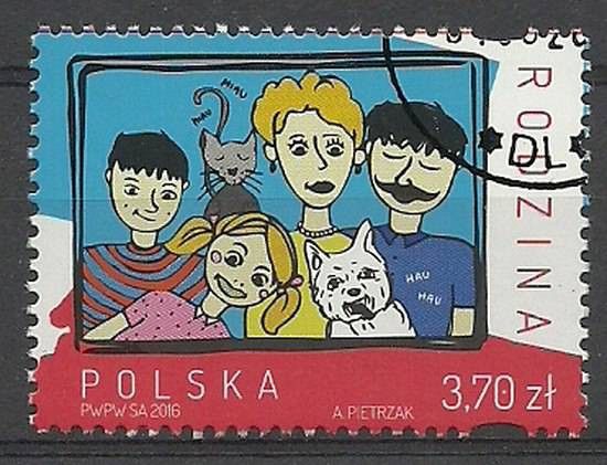 Polska 2016 Mi 4838 Fi 4688 Stemplowane