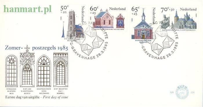 Znaczek Holandia 1985 Mi 1266-1269 FDC