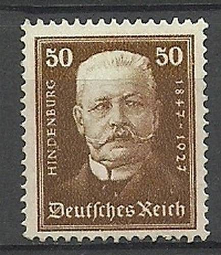 Znaczek Deutsches Reich / III Rzesza 1927 Mi 406 Czyste **